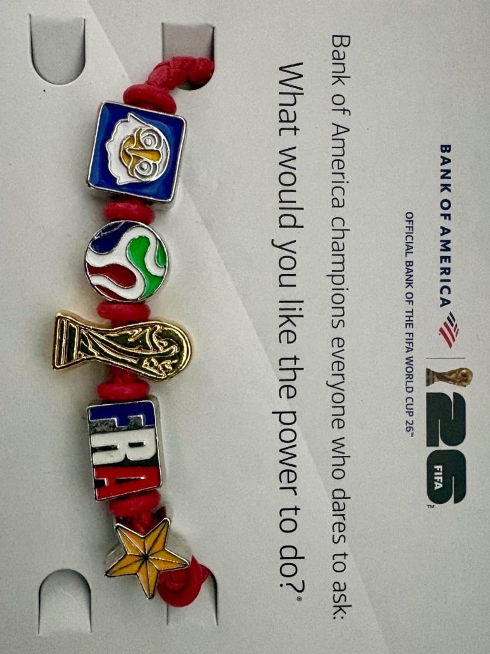 FIFA World Cup 2026 Fan Fav France, FIFA & Soccer Charm Bracelet!